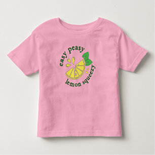 Easy Peasy, Lemon Squeezy Kinder Shirts