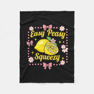 Easy Peasy Lemon Squeezy Limonade Bemanning Grappi Fleece Deken