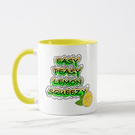 Easy Peasy Lemon Squeezy Mok (Links)