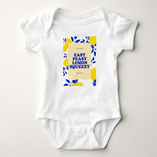 Easy Peasy Lemon Squeezy Romper (Voorkant)