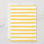 Easy Peezy Lemon ThreeZy Citroen 3e Verjaardag Kaart (Achterkant)