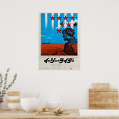 Easy Rider Japans  Poster (Keuken)
