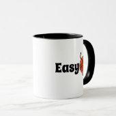 "Easy Tiger" Classic Mug – Bold Typography (Devant droit)