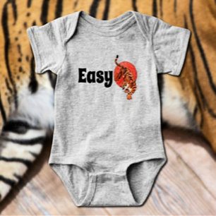 "Easy Tiger" Grappig Baby Body – Brutaal & Speels Romper