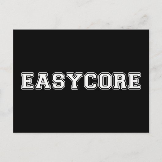 Easycore Briefkaart (Voorkant)