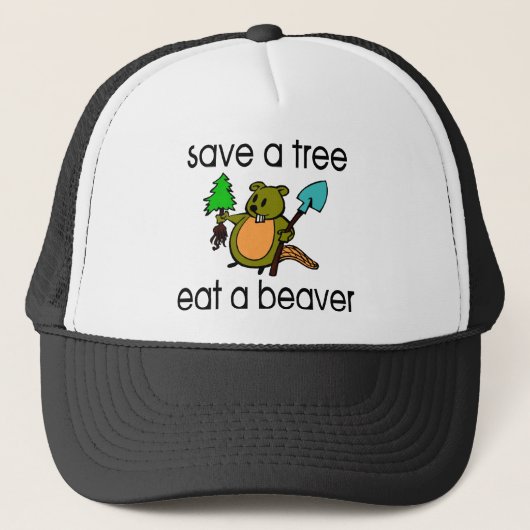 Eat A Beaver Trucker Pet (Voorkant)