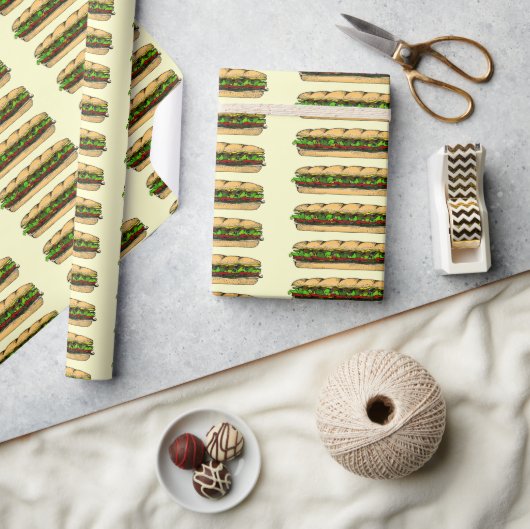 Eat a Hoagie Day Cadeaupapier (Crafts)