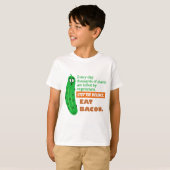 Eat Bacon T-shirt (Voorkant volledig)