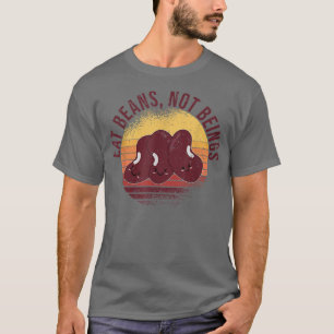 Eat Bans not Beings - Funny Vegan & Vegetarian 4 T-shirt