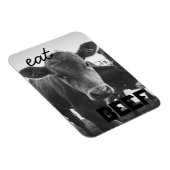 "Eat Beef" Calf Magnet Magneet (Rechterzijde)