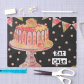 Eat Cake Birthday Tissue Paper Ontkoppeling Tissuepapier (Craft)