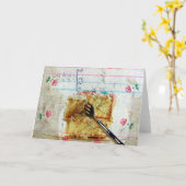 Eat Cake Kaart (Gele Bloem)