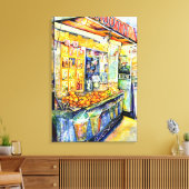 Eat Canvas Afdruk (Insitu (Woonkamer))