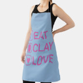 Eat Clay Love - Funny Women's Pottery Gift Schort (Insitu)