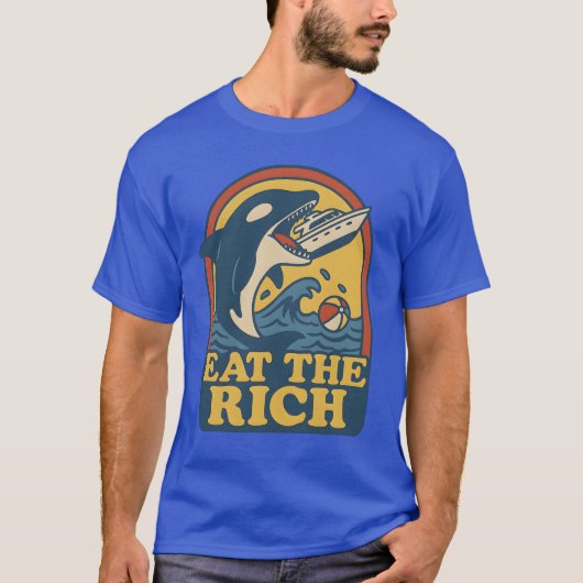 EAT DE RICH T-SHIRT (Voorkant)