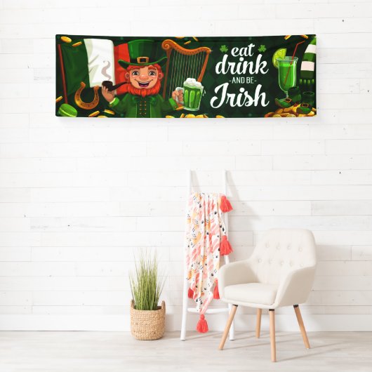 Eat Drink and Be Irish Party Spandoek (Insitu)