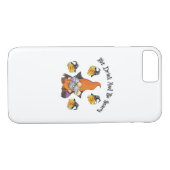 Eat Drink And Be Scary Basic Casual Case-Mate iPhone Case (Achterkant (Horizontaal))