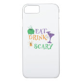 Eat Drink And Be Scary Halloween Case-Mate iPhone Case (Achterkant)
