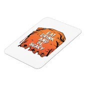 Eat Drink And Be Scary Halloween Design Creative S Magneet (Linkerzijde)