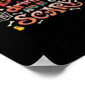 Eat Drink And Be Scary Halloween Funny Essential C Poster (Hoek)