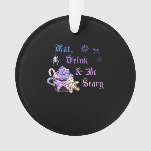 Eat Drink And Be Scary Hexmas Cool Unique Style (devant)