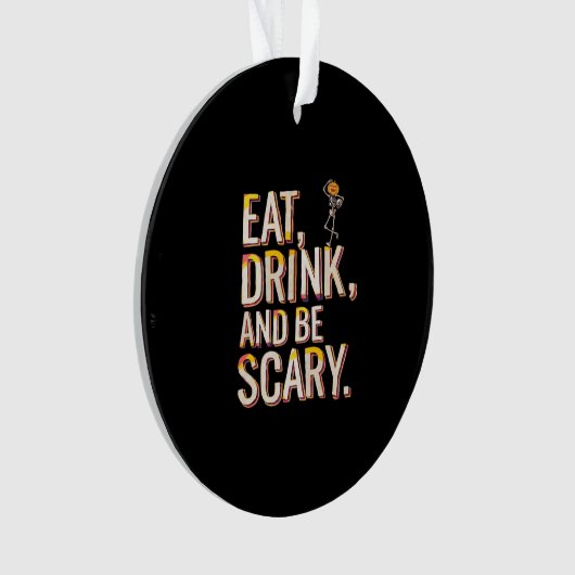 Eat Drink And Be Scary Minimal Clean (devant)