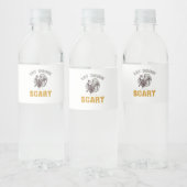 Eat Drink And Be Scary Reaper Minimal Clean Waterfles Etiket (Flessen)