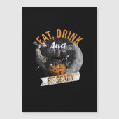 Eat Drink And Be Scary Retro Classic (Voorkant)
