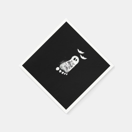 Eat Drink And Be Scary Trendy Graphic Servet (Hoek)