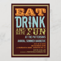 Eat, Drink en Fun op een zomerBBQ