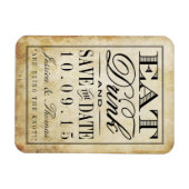 Eat, Drink en huwelijk Magneet (Horizontaal)