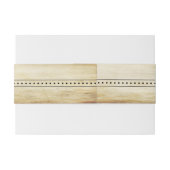 Eat, Drink en huwelijk Uitnodigingen Wikkel (Achterkant Voorbeeld)