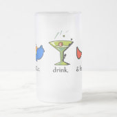 Eat - Drink en wees eng Matglas Bierpul (Center)