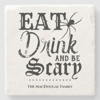 Eat Drink en zijn eng Halloween Kitchen Stenen Onderzetter