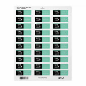 Eat Drink en zijn huwelijk Etiket (Full Sheet)