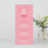 Eat Drink Love | Menu Dinner Party (Valentijnsdag) (Staand voorkant)