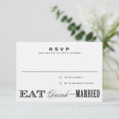 EAT, DRINK | RSVP 3,5 x 5 (Staand voorkant)