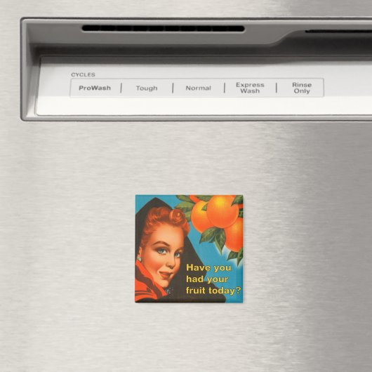 Eat Fruit design Magneet (Insitu (Vaatwasser))