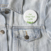 Eat Grass-Fed Lamb Ronde Button 5,7 Cm (In situ)