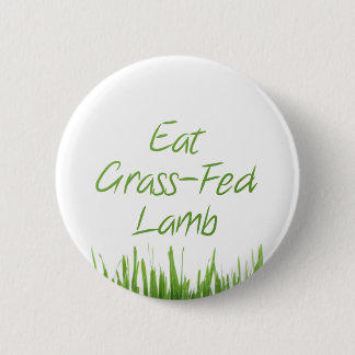 Eat Grass-Fed Lamb Ronde Button 5,7 Cm