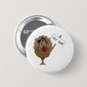 Eat Ham Ronde Button 5,7 Cm (Voorkant /achterkant)
