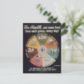 Eat Healthy - Briefkaart (Staand voorkant)