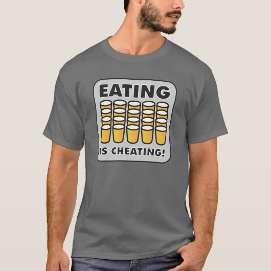 EAT IS CHEAT T-SHIRT (Voorkant)
