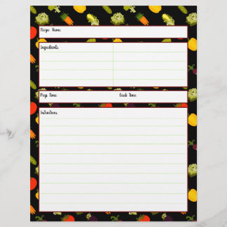Eat je Veggies Recipsheet