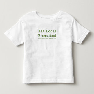 Eat Local Toddlers Kinder Shirts