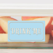 "Eat me, Drink me, probeer me" Wonderland Tea Part Labels (Aangebracht)