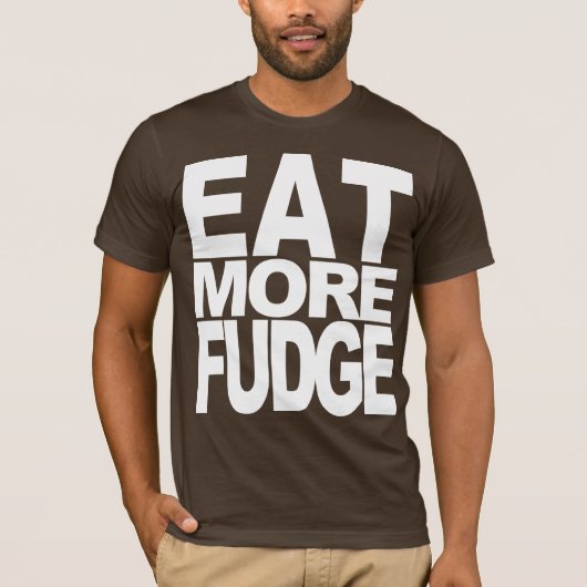EAT MEER FUDSIGE T-SHIRT (Voorkant)