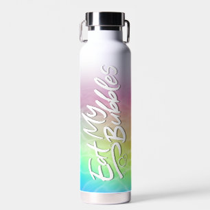 "Eat My Bubbles" Eenhoorn Badwater kleur Zwemleven Waterfles