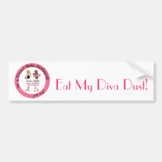 Eat My Diva Dust Bumpersticker