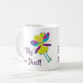 Eat My Pixie Dust Fairy Funny Koffiemok (Voorkant links)